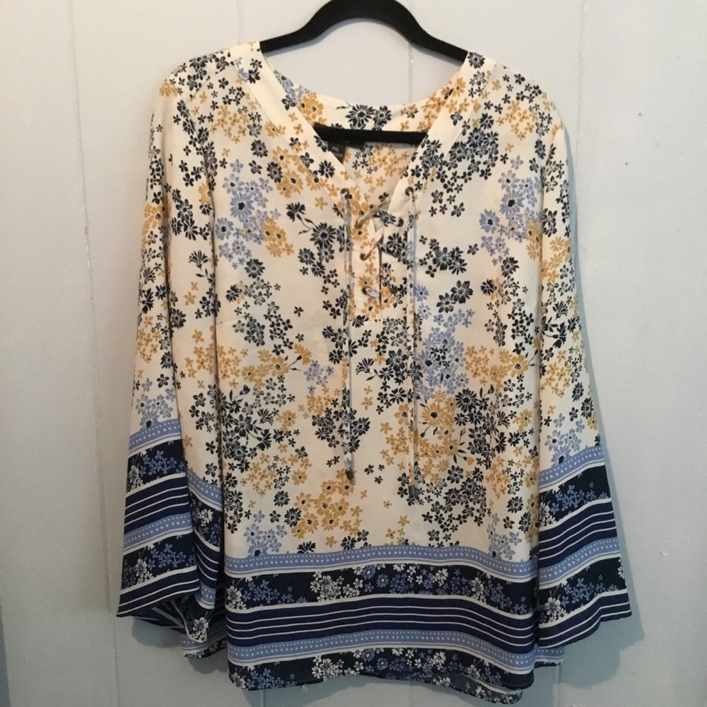 PXL long sleeve Style and Company blouse